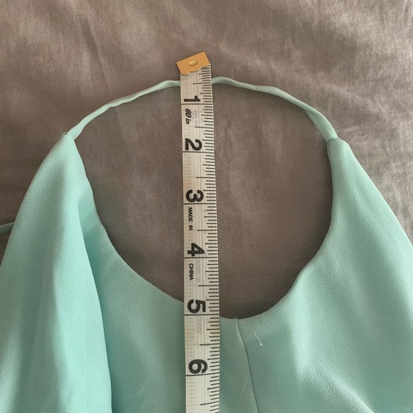 Levkoff prom/bridesmaids mint green dress - Picture 10 of 10